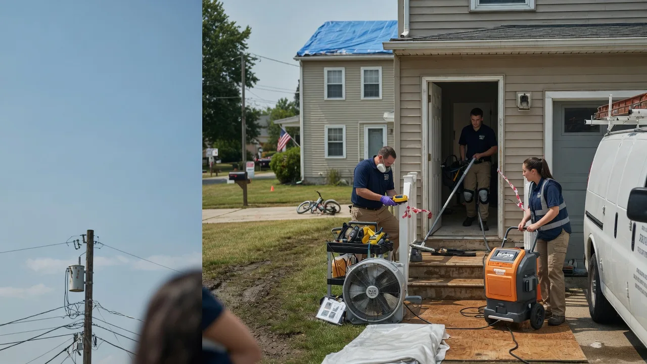 Water Damage Repair in Gosport, IN near me